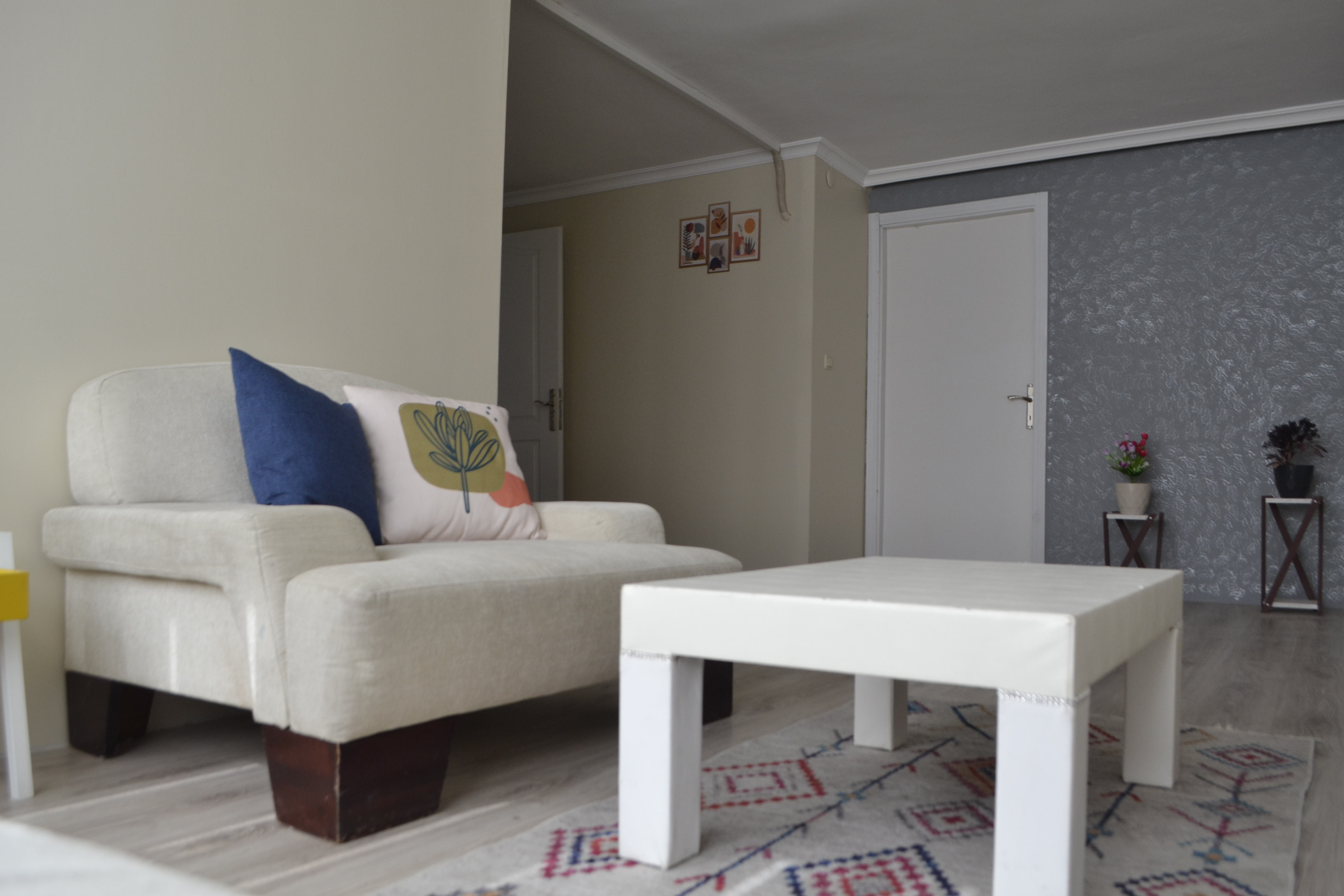 Uşak Can Psikoloji Konforlu Bekleme Alanı Detayı